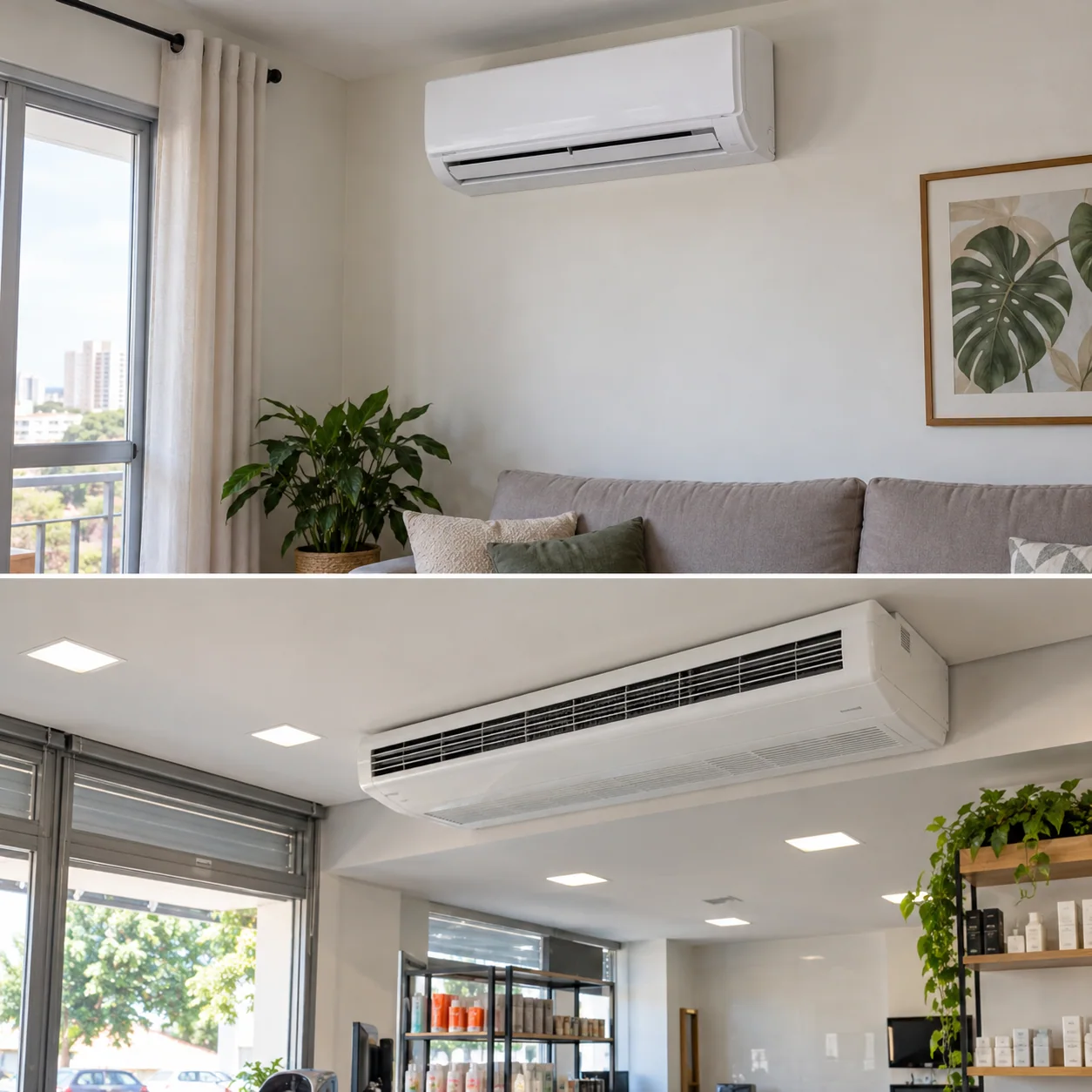 Sistemas de climatização empresarial para PMOC